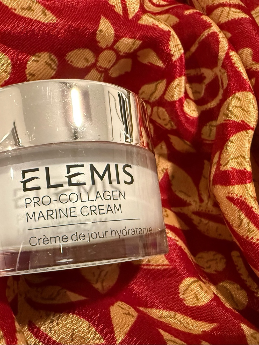 ELEMIS Pro-Collagen Marine Cream — Silver & White Jar